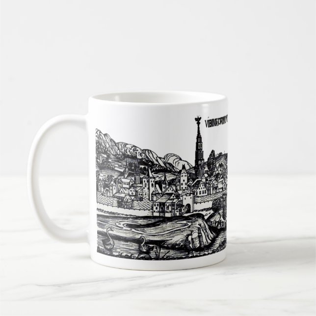 Vienna capital of Austria  Coffee Mug (Left)