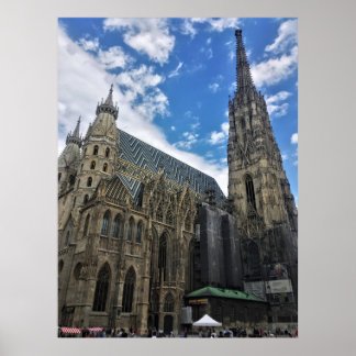 Vienna Cathedral Poster