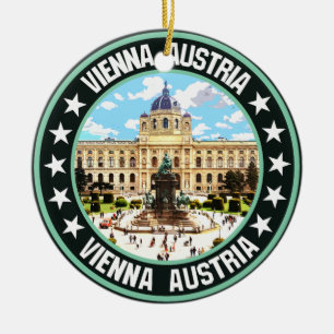 Vienna ceramic tree decoration