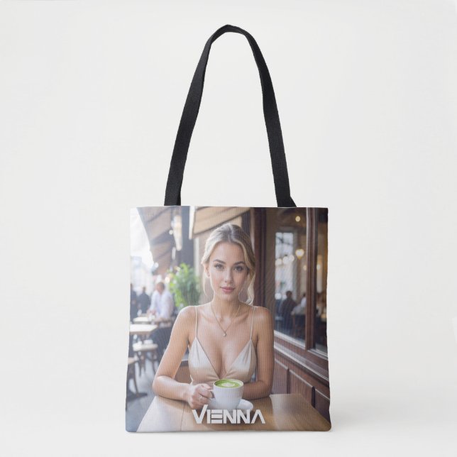 VIENNA - LOVE FROM AUSTRIA TOTE BAG (Front)