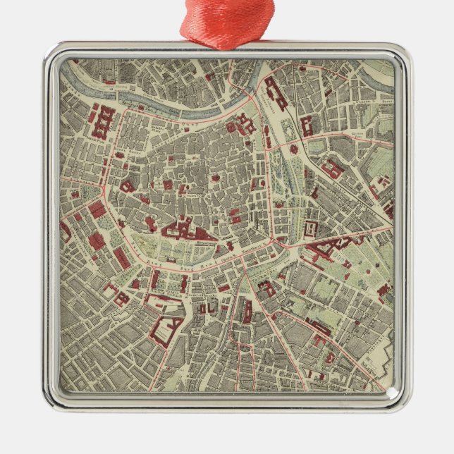 Vienna Metal Tree Decoration (Front)