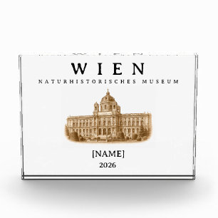 Vienna Natural History Museum   Name & Year Photo Block