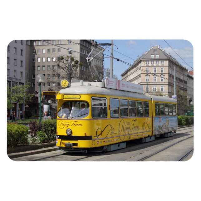 Vienna Ring Tram Magnet (Horizontal)