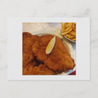 Vienna Schnitzel Postcard