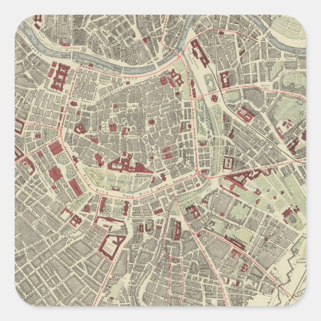 Vienna Square Sticker (Front)