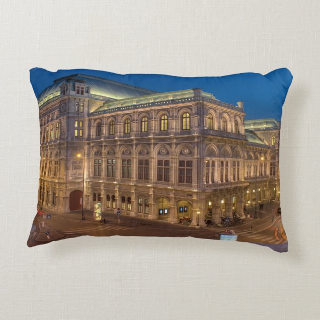 Vienna State Opera Decorative Cushion (Back)