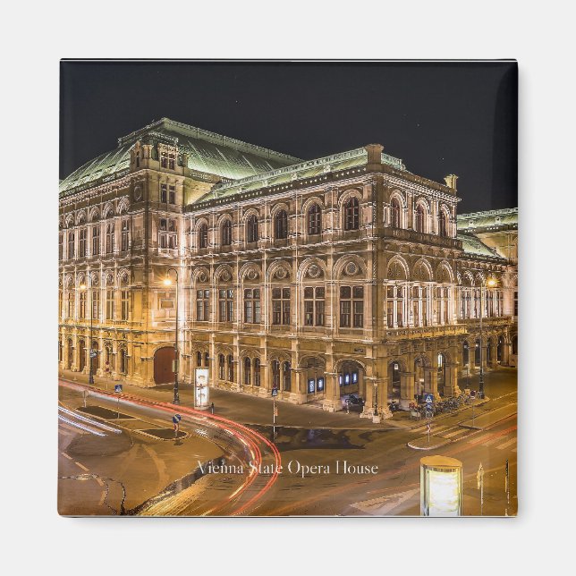 Vienna State Opera House Magnet (Front)