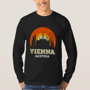 Vienna Sunset City Design T-Shirt