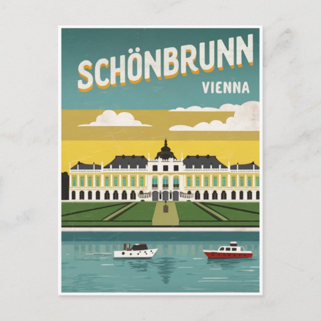 vienna vintage postcard (Front)