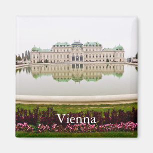 Vienna Vintage Travel Tourism Magnet