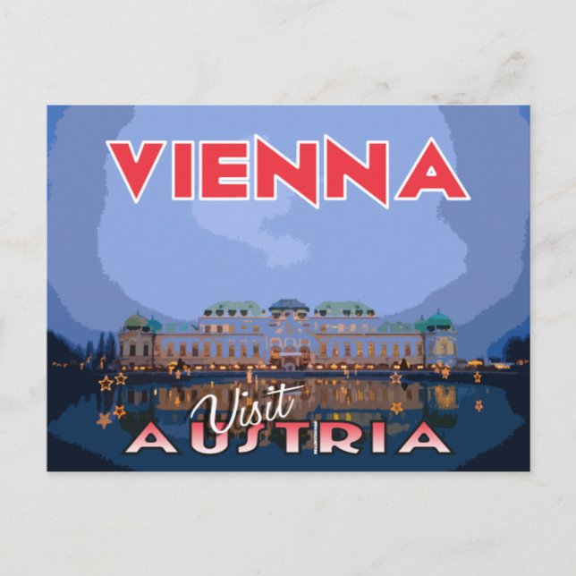 Vienna, Visit Austria Postcard (Front)