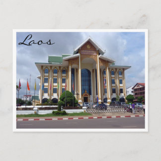 vientiane city postcard