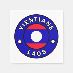 Vientiane Laos Napkin