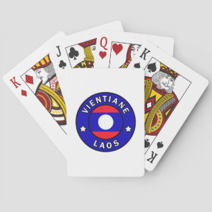 Vientiane Laos Playing Cards