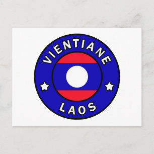 Vientiane Laos Postcard
