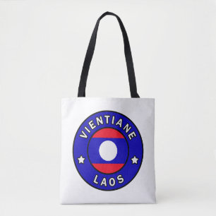 Vientiane Laos Tote Bag