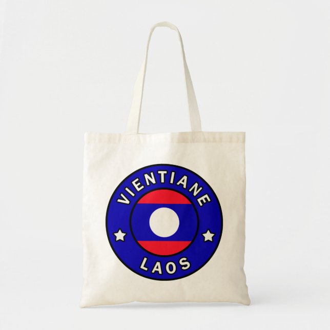 Vientiane Laos Tote Bag (Front)