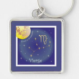 Vierge 23 août au 23 septembre Schlüsselanhänger Key Ring