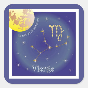 Vierge 23 août au 23 septembre sticker