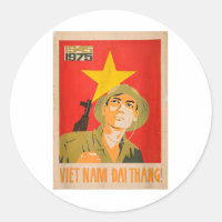 Vietcong Propaganda Poster - Vietnam War Communist