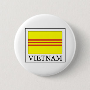 Vietnam 6 Cm Round Badge