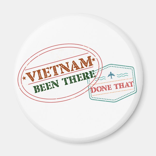 Vietnam Been There Done That Magnet (Front)