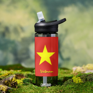 Vietnam bottle, patriotic Vietnamese Flag Water Bottle