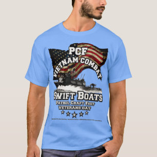 Vietnam Compat PCF Boats veterans T-Shirt