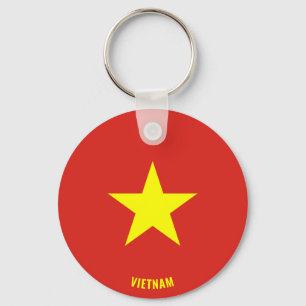 Vietnam Flag Charming Patriotic Key Ring