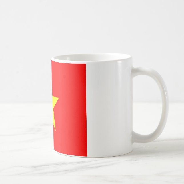 Vietnam flag coffee mugs (Right)
