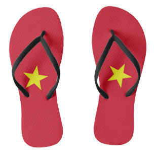 Vietnam flag jandals