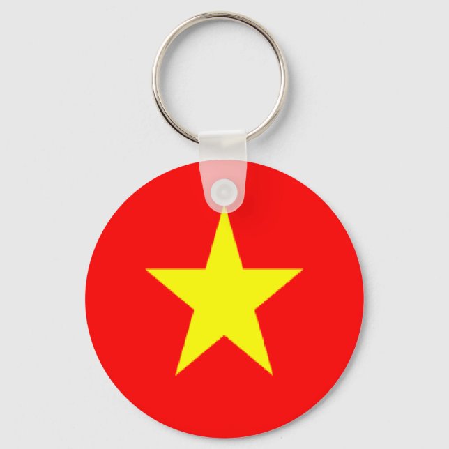 vietnam flag key ring (Front)