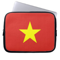 Vietnam Flag Laptop Sleeve