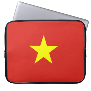 Vietnam flag laptop sleeve