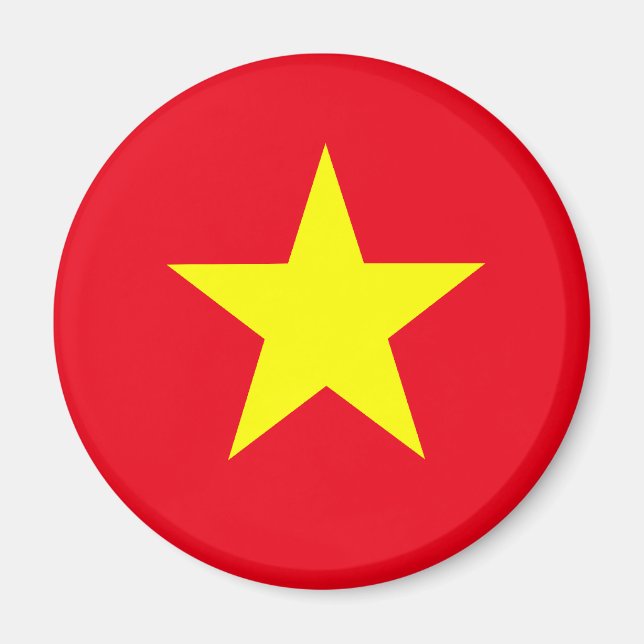 Vietnam Flag Magnet (Front)