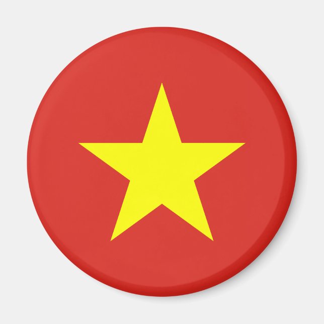 Vietnam Flag Magnet (Front)