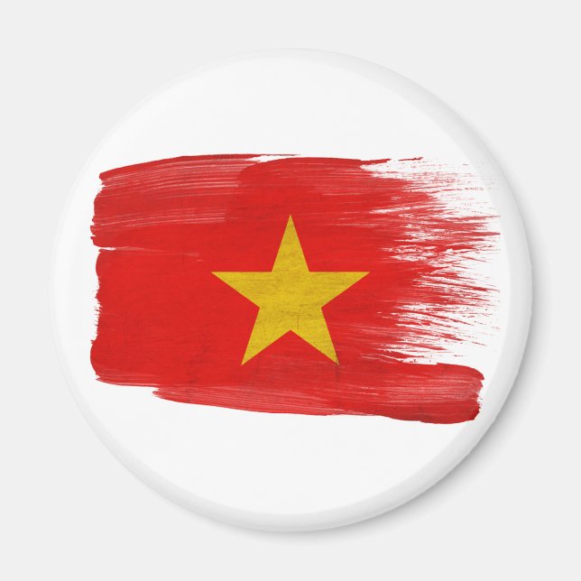 Vietnam Flag Magnets (Front)