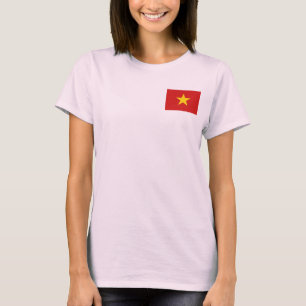 Vietnam Flag + Map T-Shirt