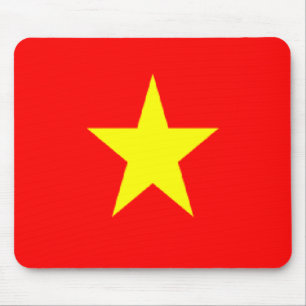 Vietnam flag mousepads