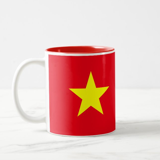 Vietnam Flag Mug (Left)