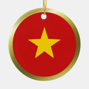 Vietnam Flag Ornament