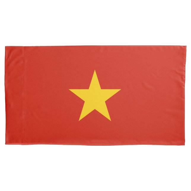Vietnam flag pillowcase (Front)