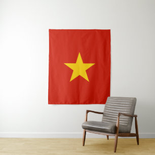 Vietnam flag tapestry