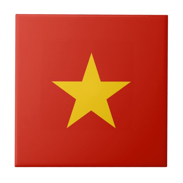 Vietnam flag tile (Front)