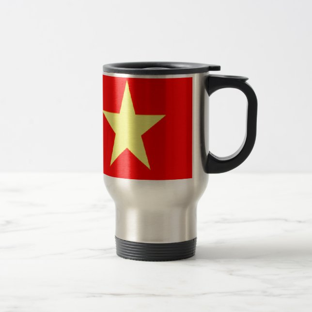 vietnam flag travel mug (Right)