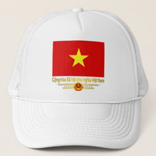 Vietnam Flag Trucker Hat