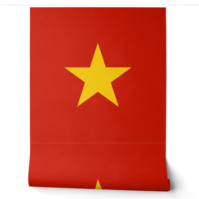 Vietnam flag wallpaper (Unrolling)