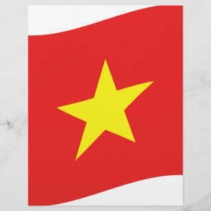 Vietnam Flag Wave