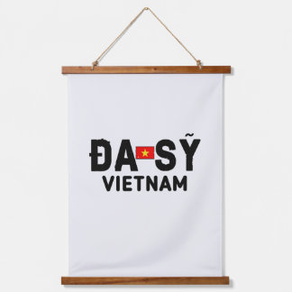 Vietnam hanoi da sy hanging tapestry