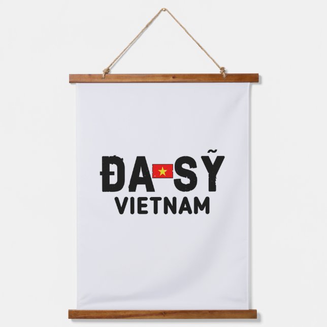 Vietnam hanoi da sy  hanging tapestry (Front)